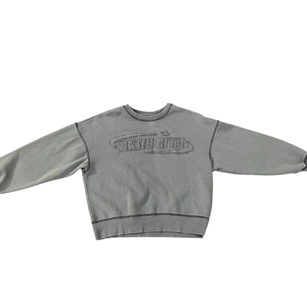 H&M Gray Graphic Sweatshirt